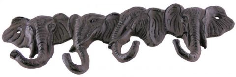 elephant key rack